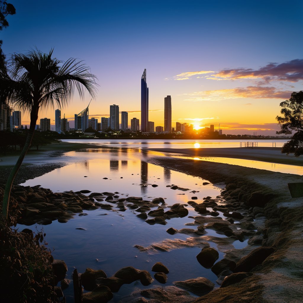 Bustling Skyline